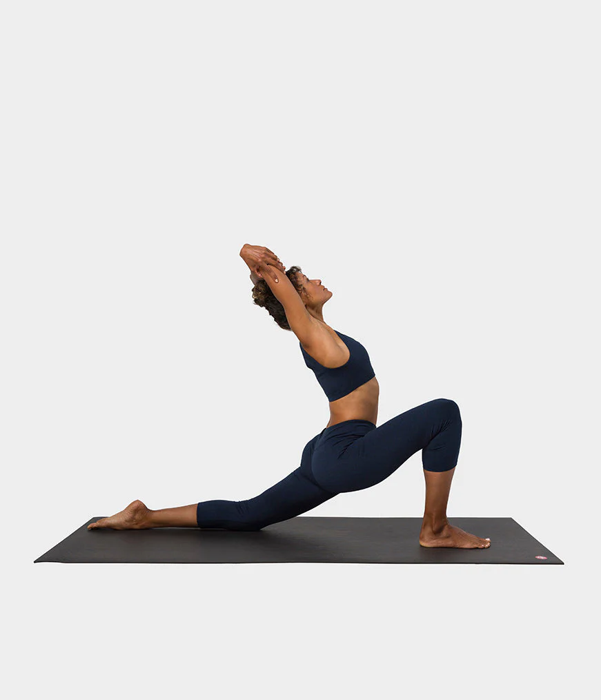 Manduka Dhara Capri - Midnight Heather-6