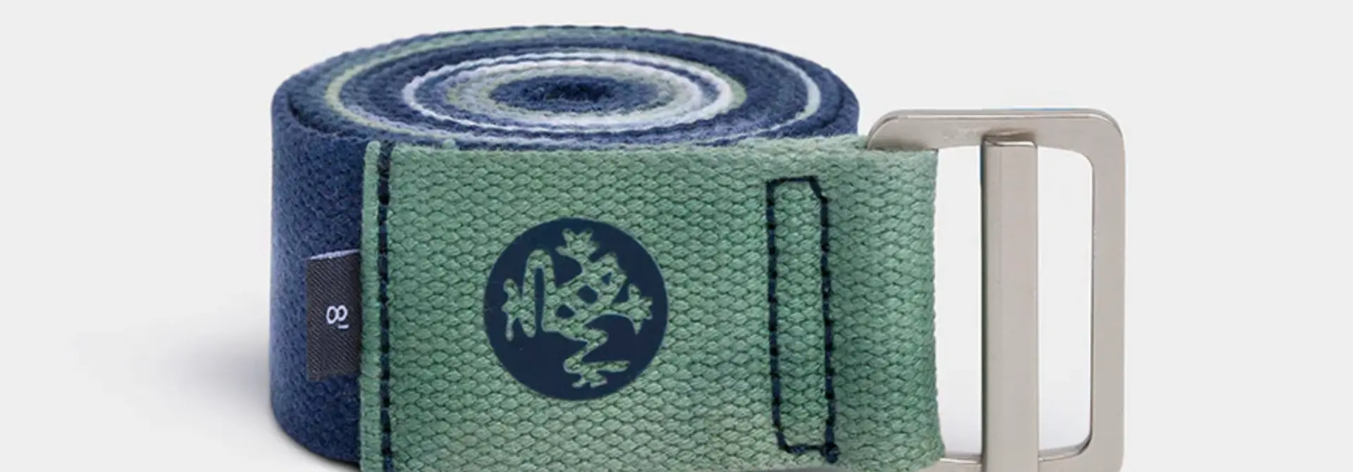 Manduka Align Yoga Riem 305cm - Blue Toad