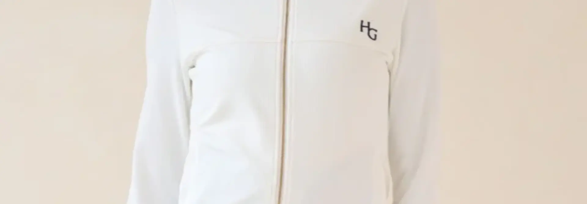 House of Gravity Performance Rib Jacket - White Topaz x Deep Blue