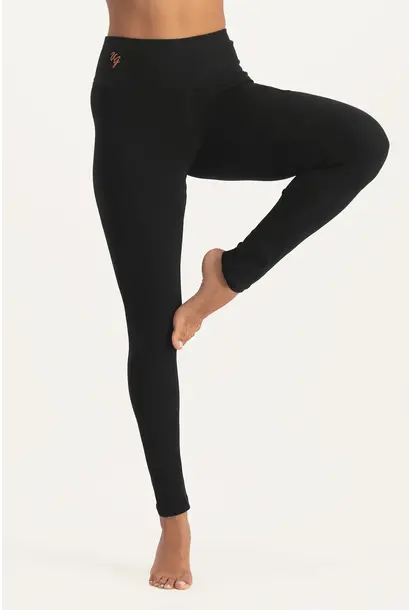 Urban Goddess Bhaktified Leggings - Onyx Black