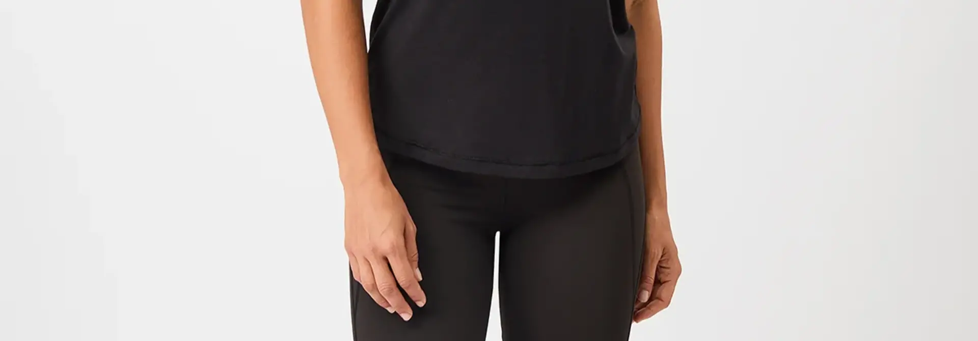 Mandala Racerback Top - Black