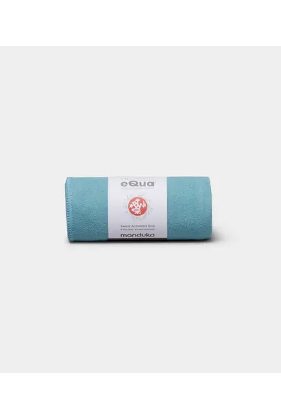 Manduka eQua Handdoek Klein - Blue Lotus