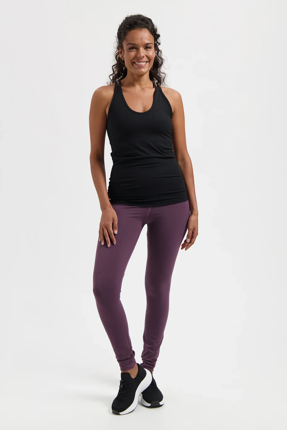 Urban Goddess Lyrais Tank - Onyx Black-4