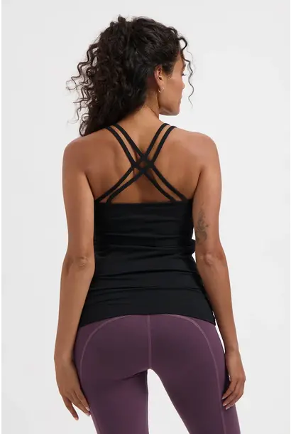 Urban Goddess Lyrais Tank - Onyx Black