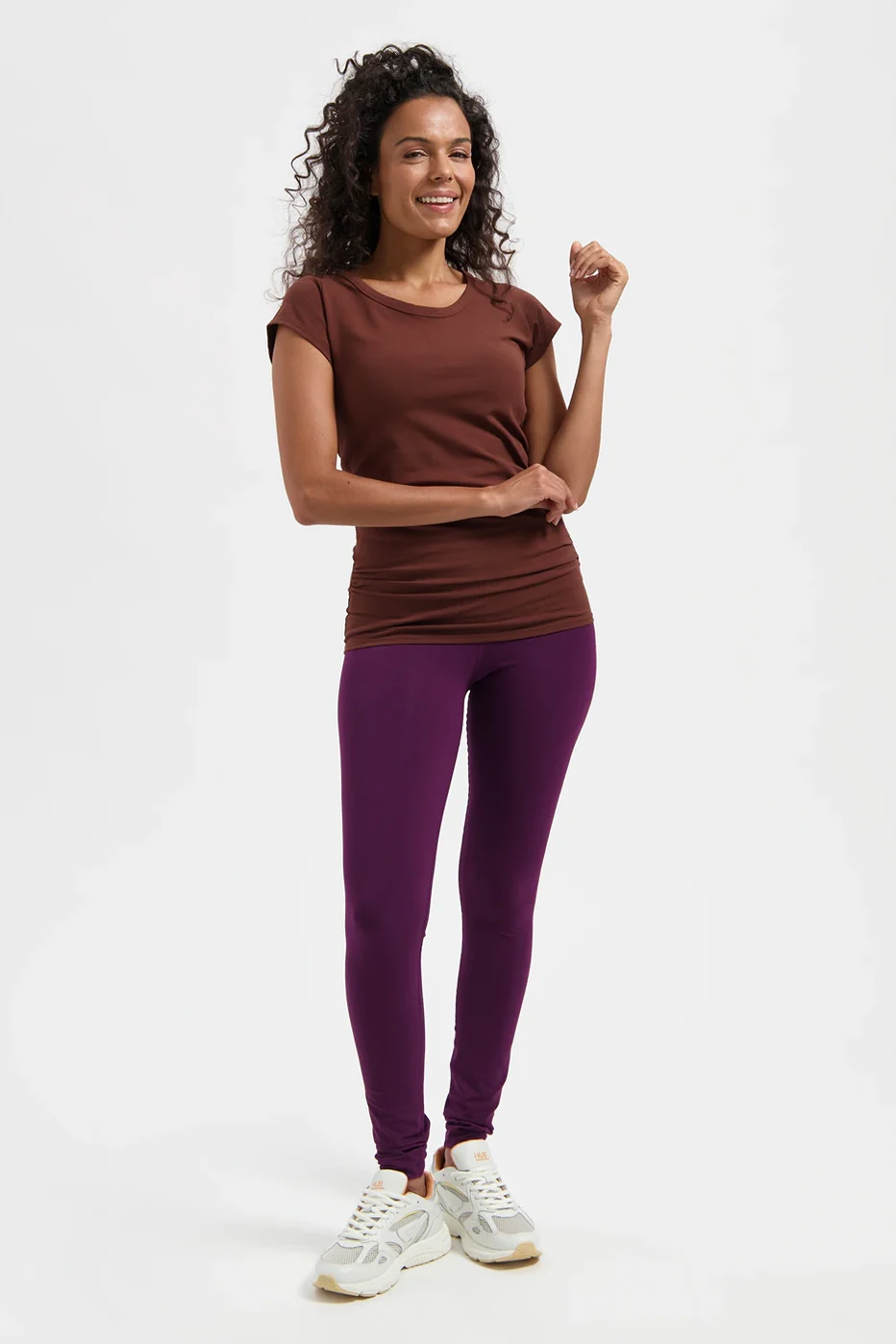 Urban Goddess Zefira Tee - Marron-4