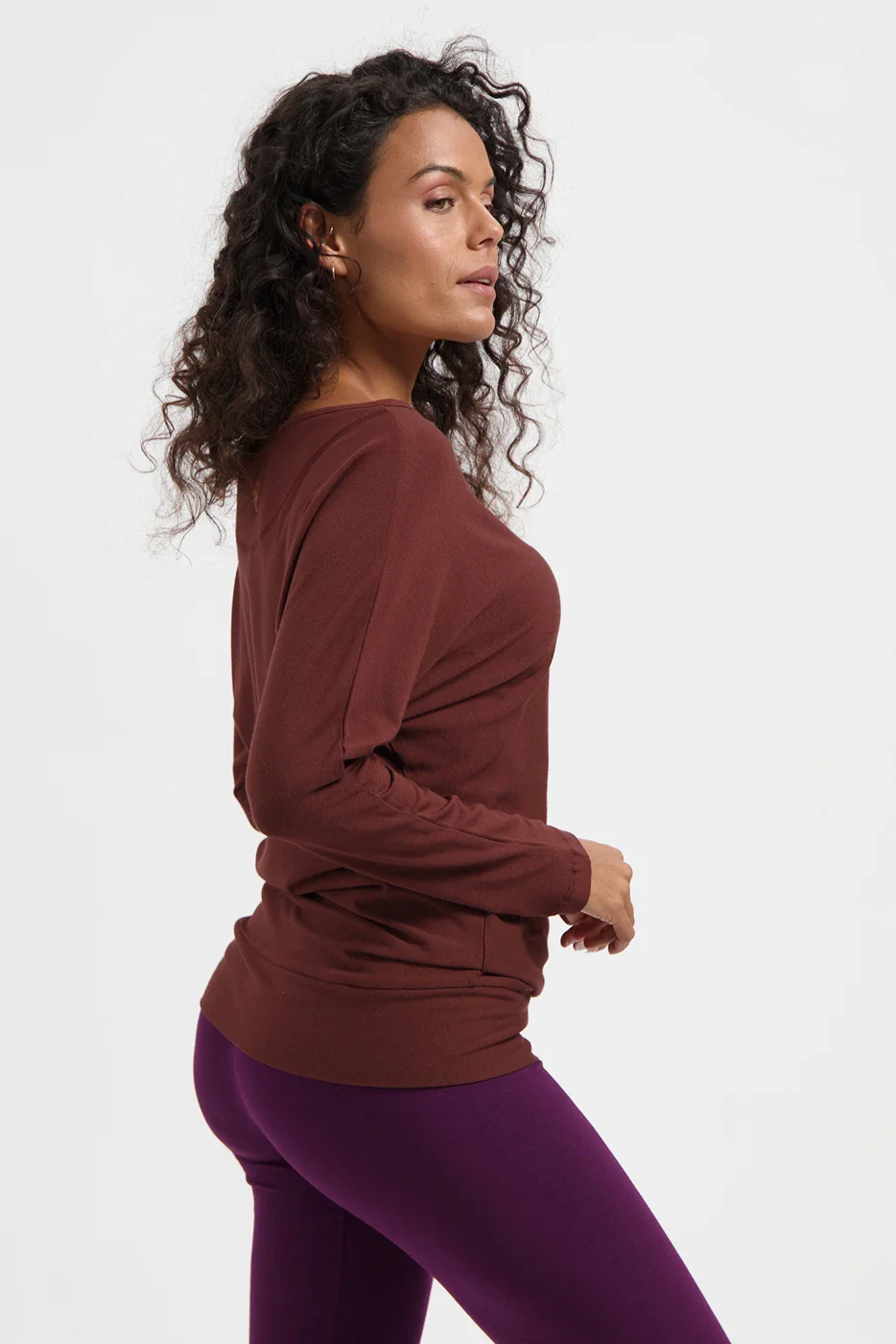 Urban Goddess Budhi Longsleeve - Marron-2