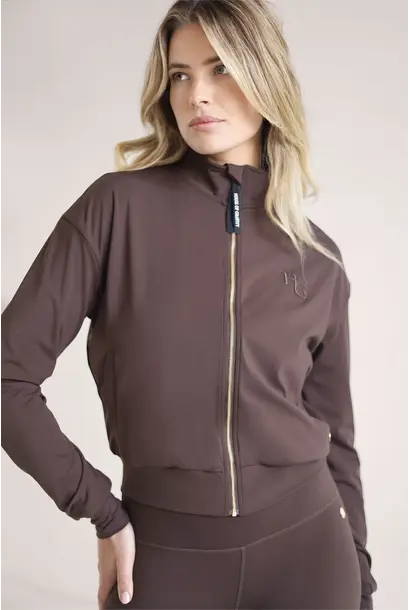 House of  Gravity Active Jacket - Cacao Brown