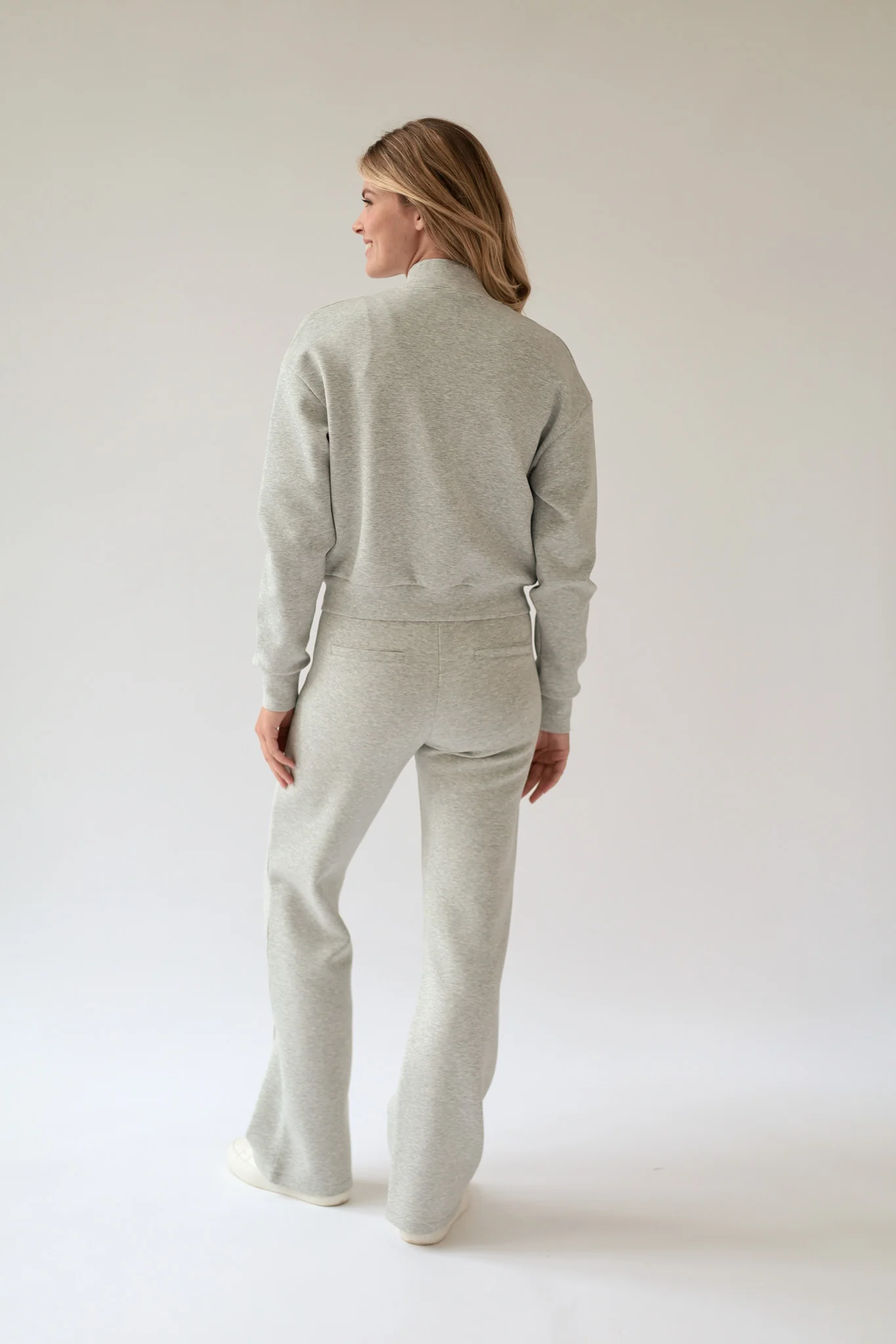 House of Gravity Classic Bomber - Stone Melange-3