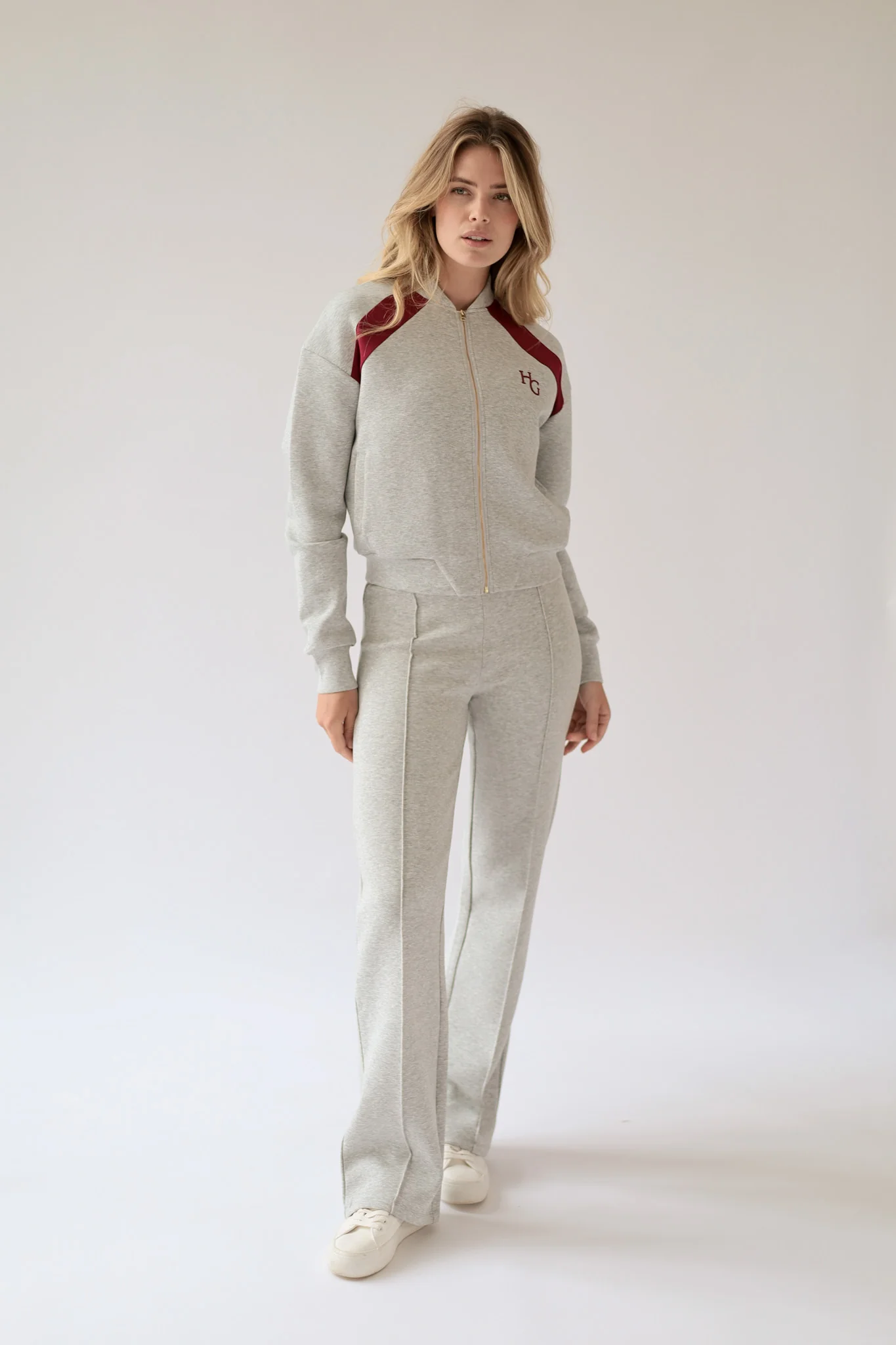 House of Gravity Classic Bomber - Stone Melange-2