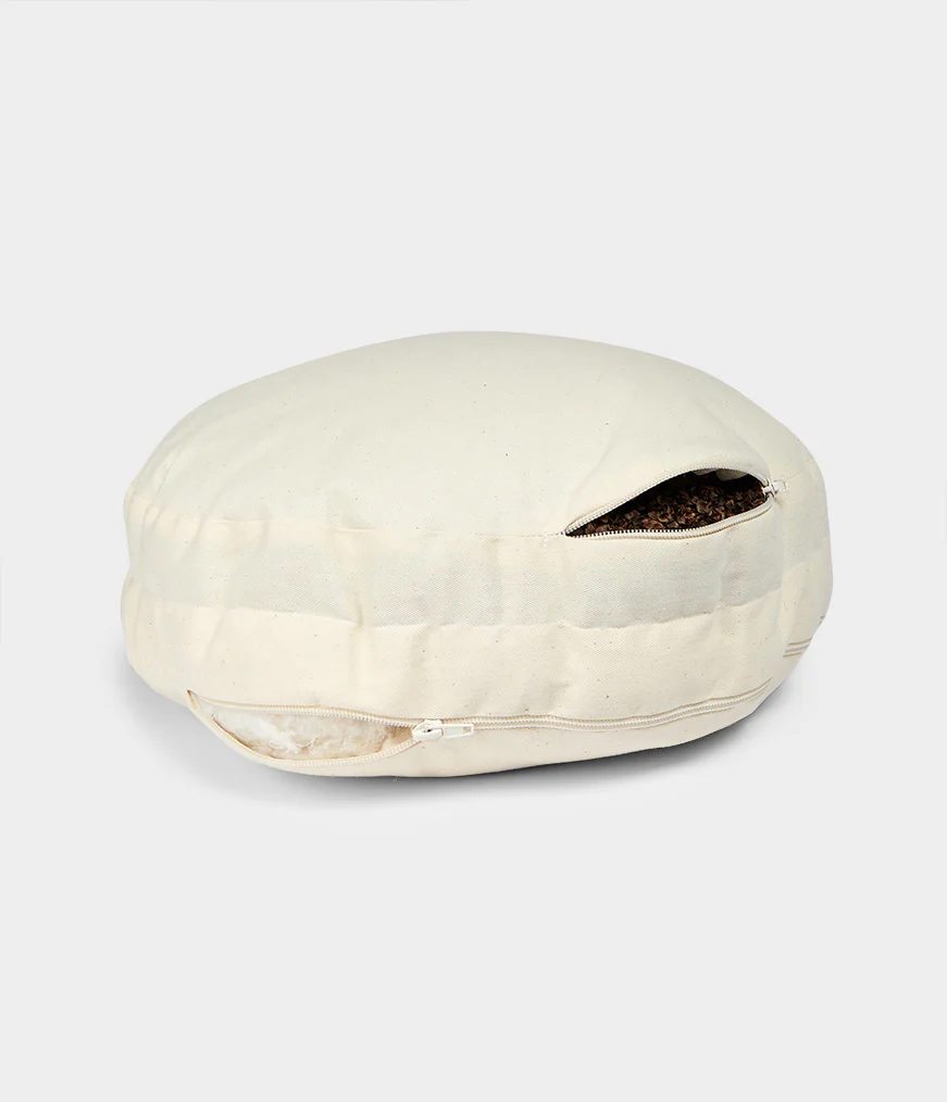 Manduka Wollen Meditatiekussen - Cacao-4