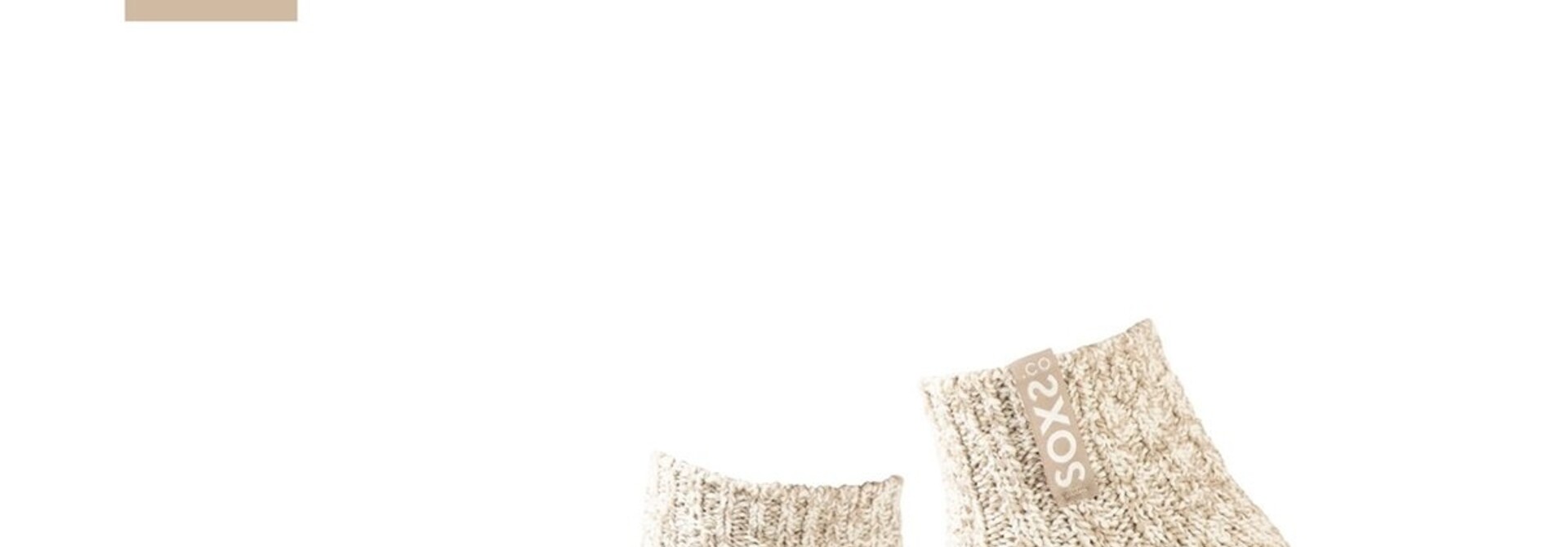 Soxs Anti-Rutsch-Socken niedrig - Beige/Nude Flow 37-41