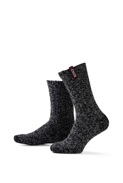 Soxs Socken Halbhoch - Dunkelgrau/Windsorwein 42-46