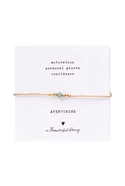 A Beautiful Story Iris Karte - Aventurin Armband