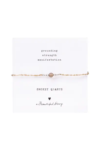 A Beautiful Story Iris Kaart - Rookkwarts Armband
