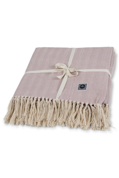 Yogisha Meditation Blanket Cotton - Light Pink