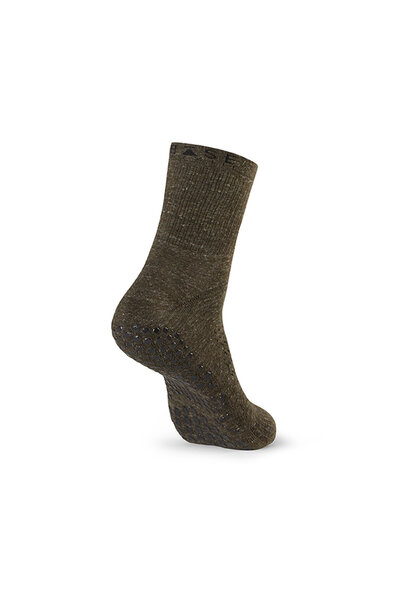 Base 33 Pilates Socks Crew - Olive