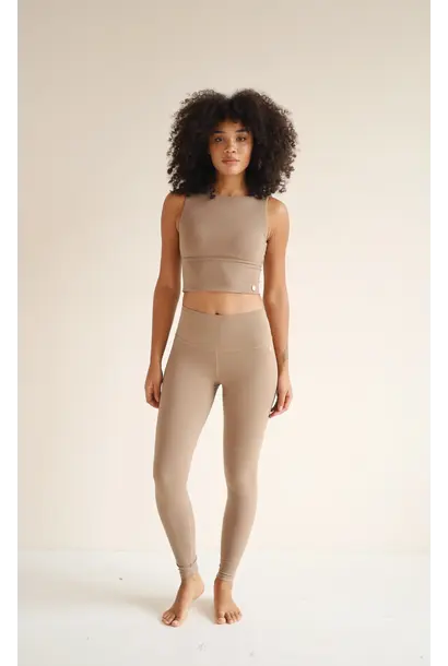 House of Gravity Signature Leggings - Cinnamon Brown