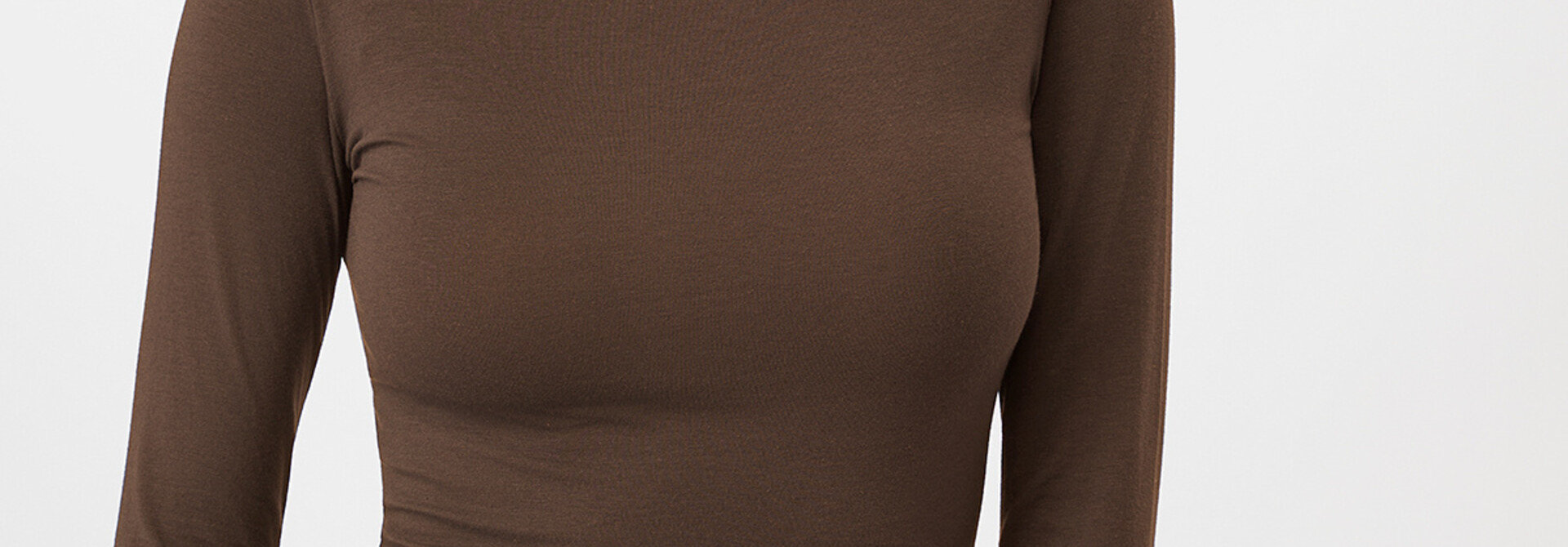 Mandala Basic Langarmshirt - Terra