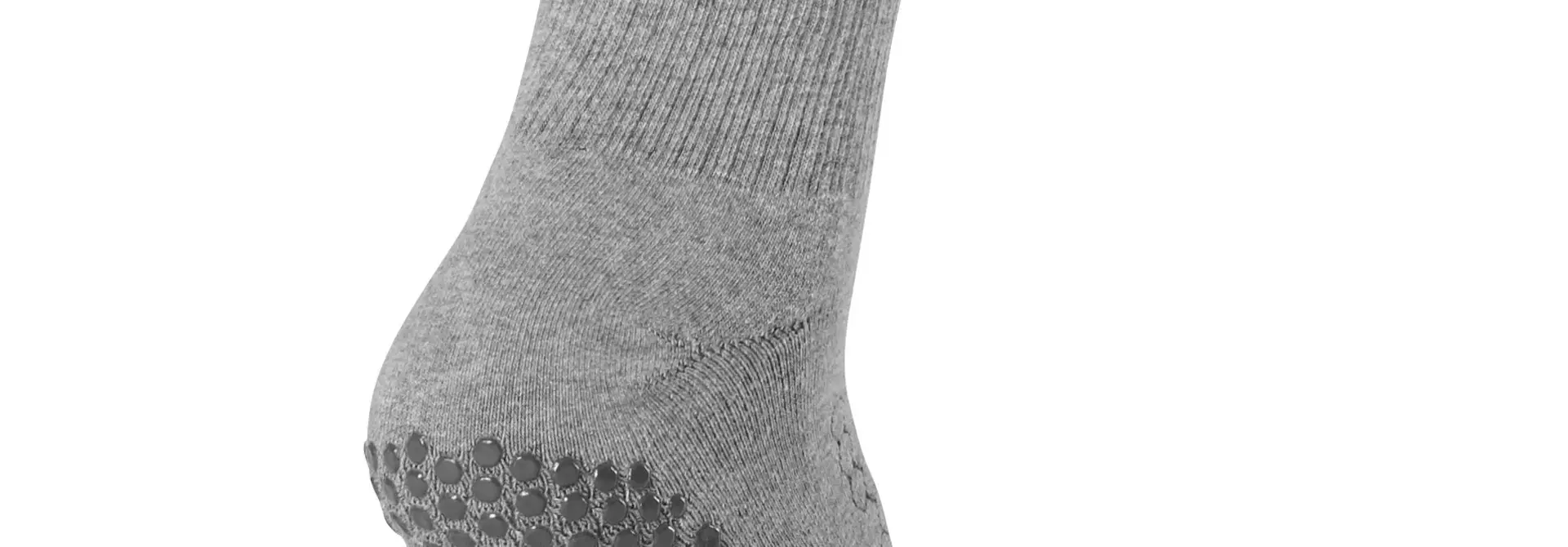 Base 33 Pilates-Socken Crew - Grau