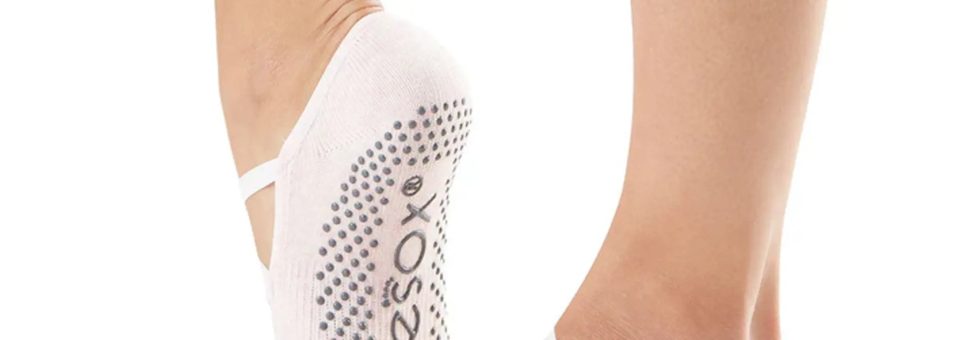 Toesox Yoga Sokken Elle Dichte Tenen - Ballet Pink