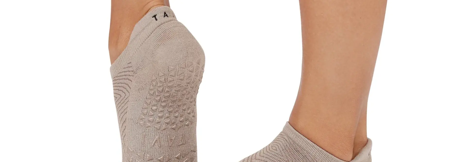 Tavi Noir Pilates Sokken Savvy - Shitake Geo