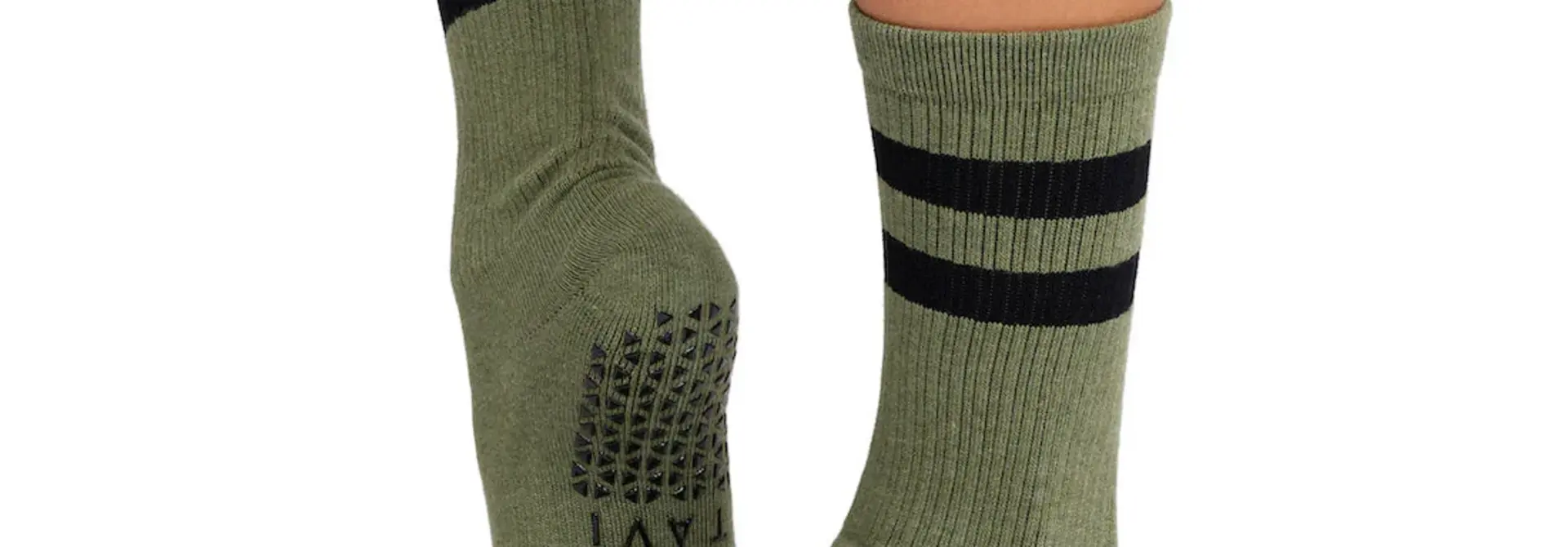 Tavi Noir Pilates Sokken Kai - Olive Green