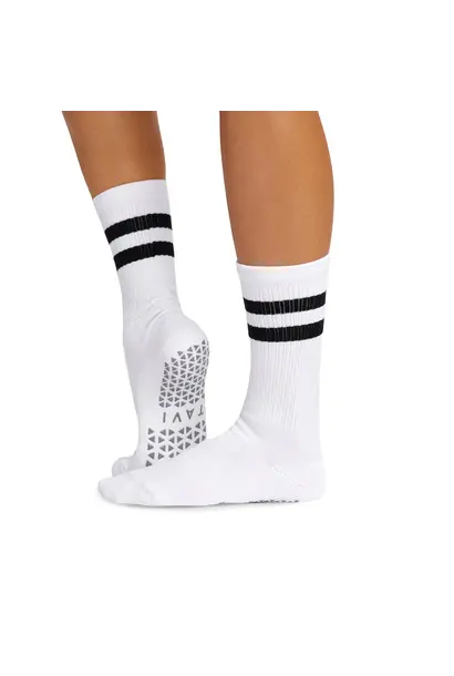 Tavi Noir Pilates Sokken Kai - White