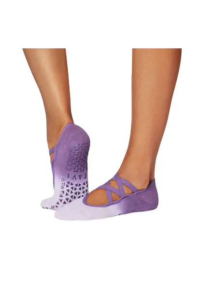 Tavi Noir Pilates Socks Luanna - Grape Ombre