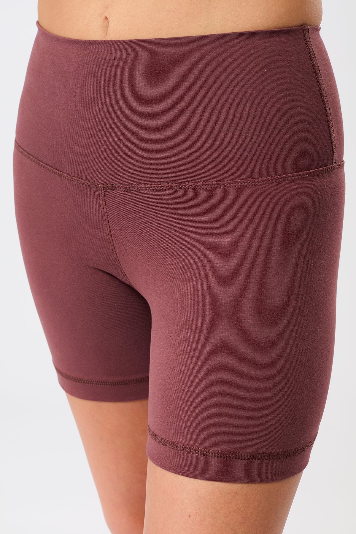 Mandala Biker Shorts - Rosewood-3