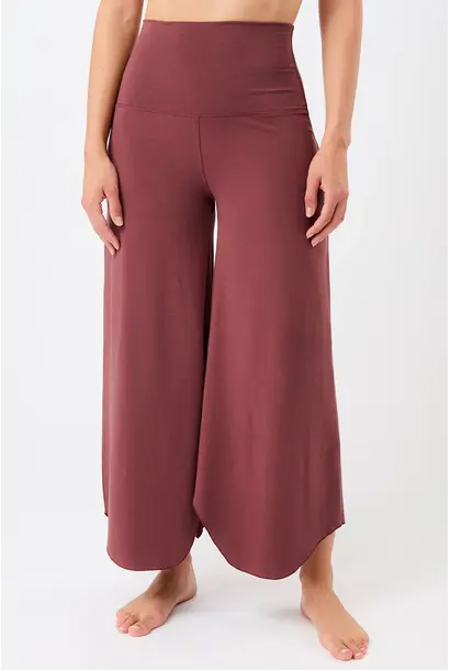 Mandala Tulip Pants - Rosewood