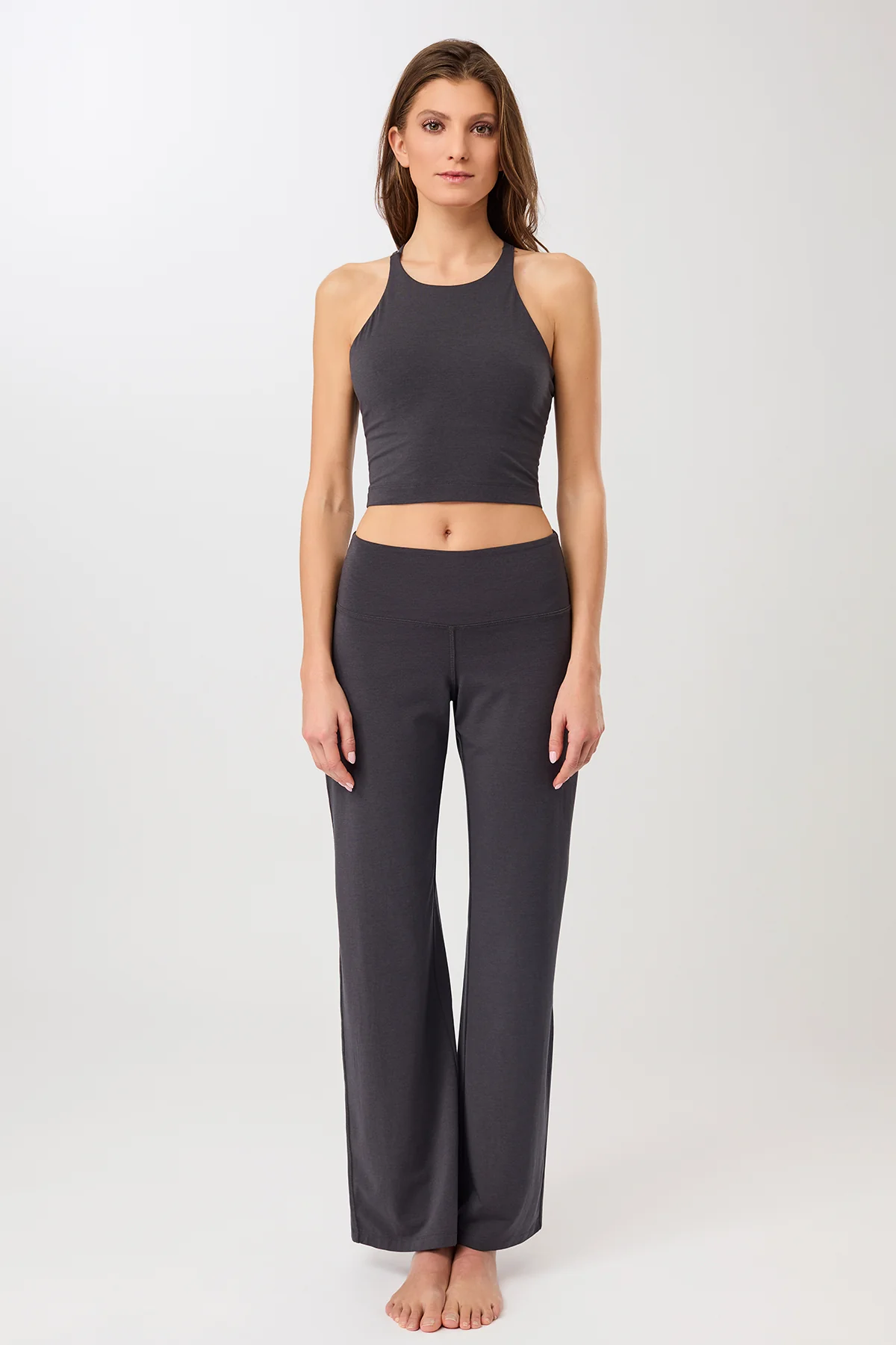 Mandala Wide Leg Pants - Onyx-3