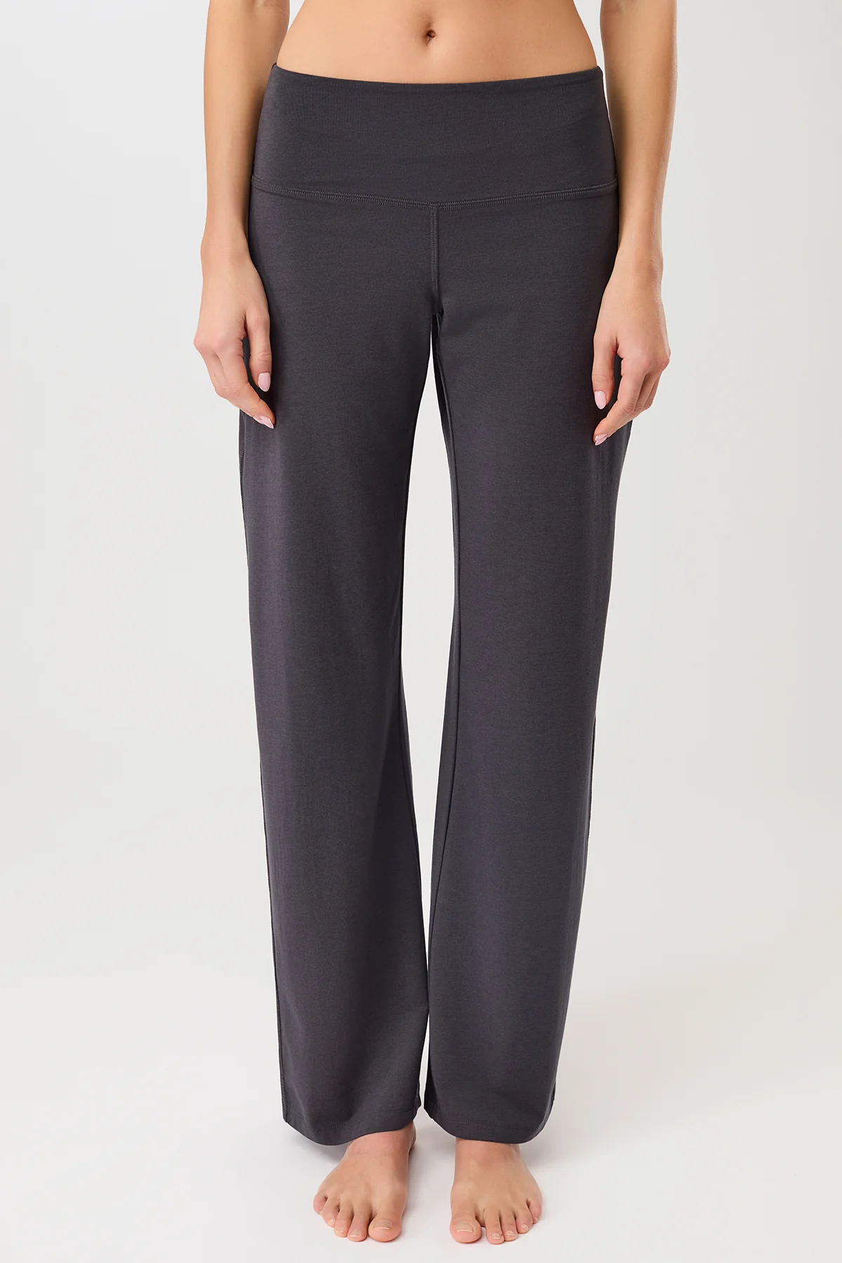 Mandala Wide Leg Pants - Onyx-1