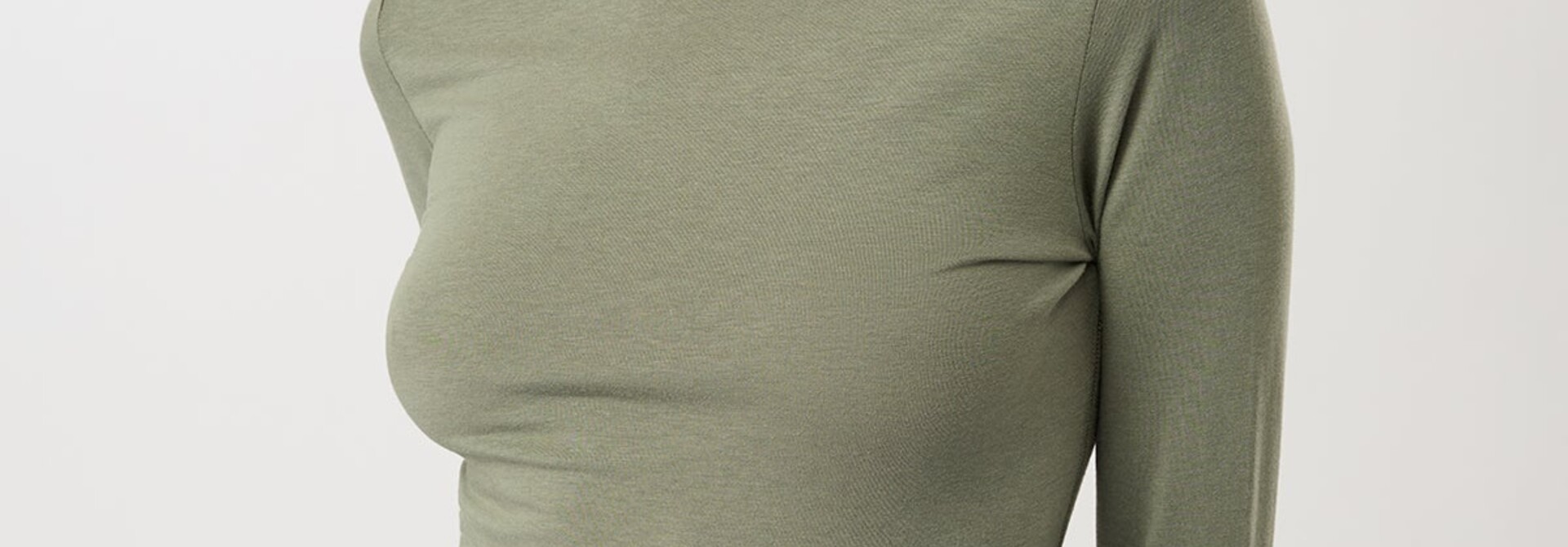 Mandala Basic Longsleeve - Charcoal Green