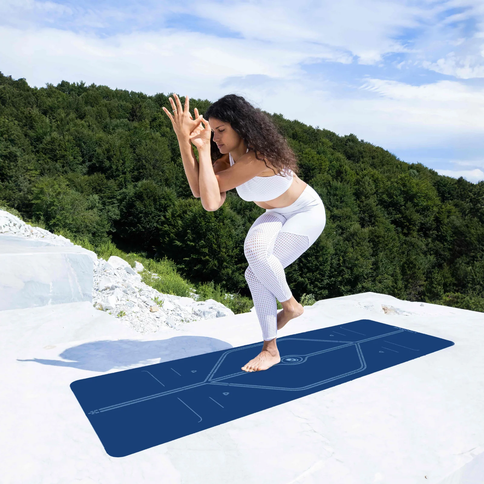 Liforme Yogamatte XL - Dusk Blue-3