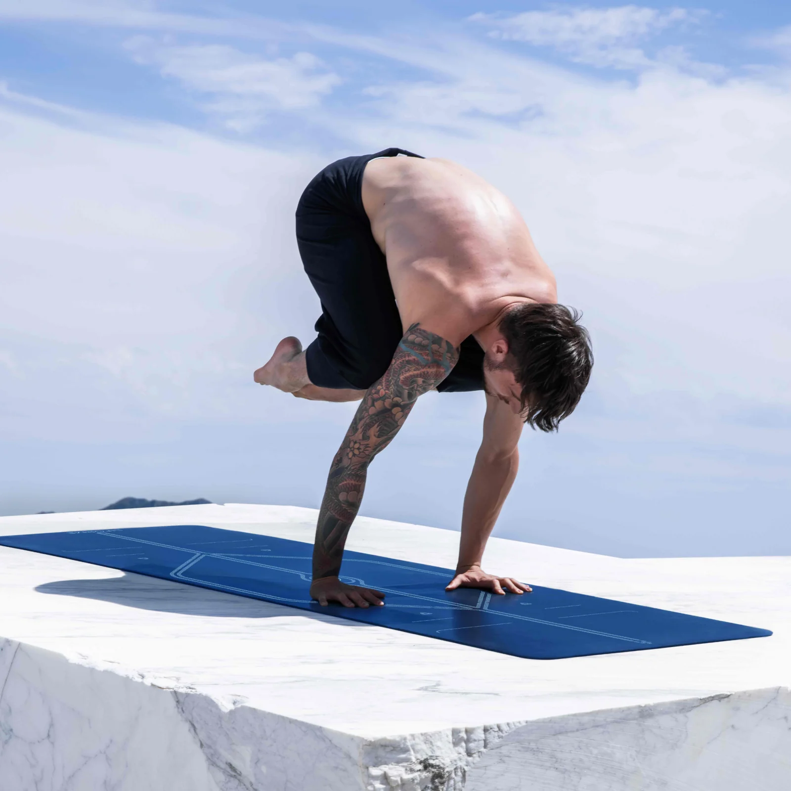 Liforme Yogamatte XL - Dusk Blue-2
