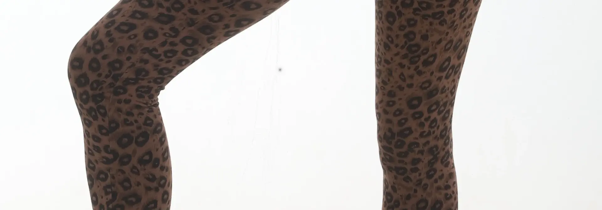 Funky Simplicity Legging  'Long Leg' - Brown/Black Jaguar