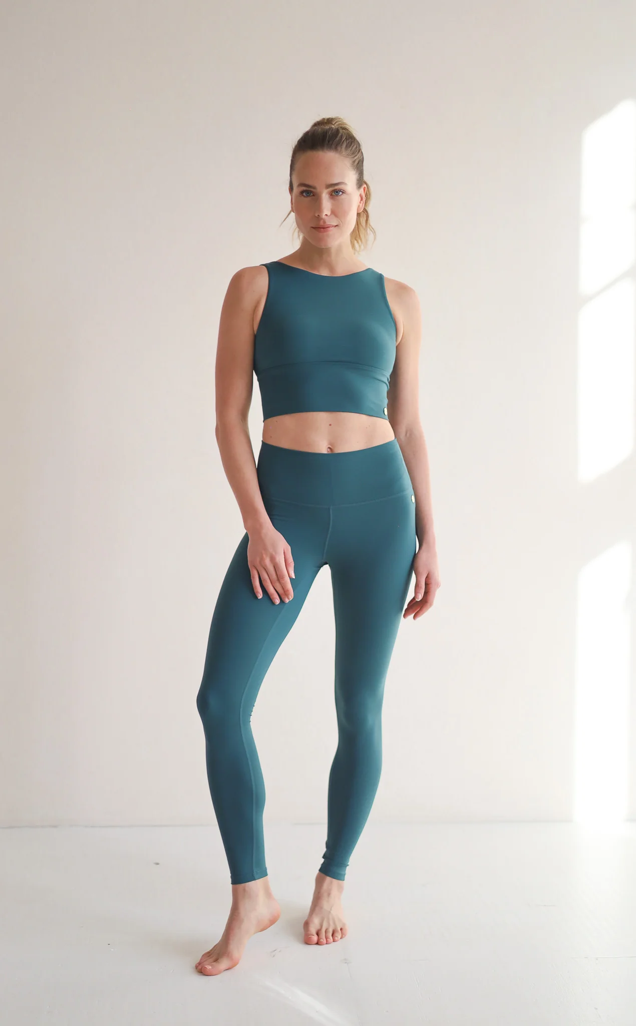 House of Gravity Signature Leggings – Smaragdgrün-3