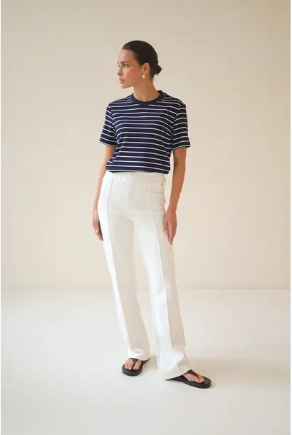 House of  Gravity Relaxed Fit Trouser - Off-White
