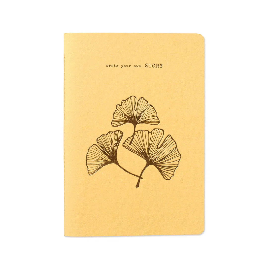 A Beautiful Story Notebook - Ginkgo-1