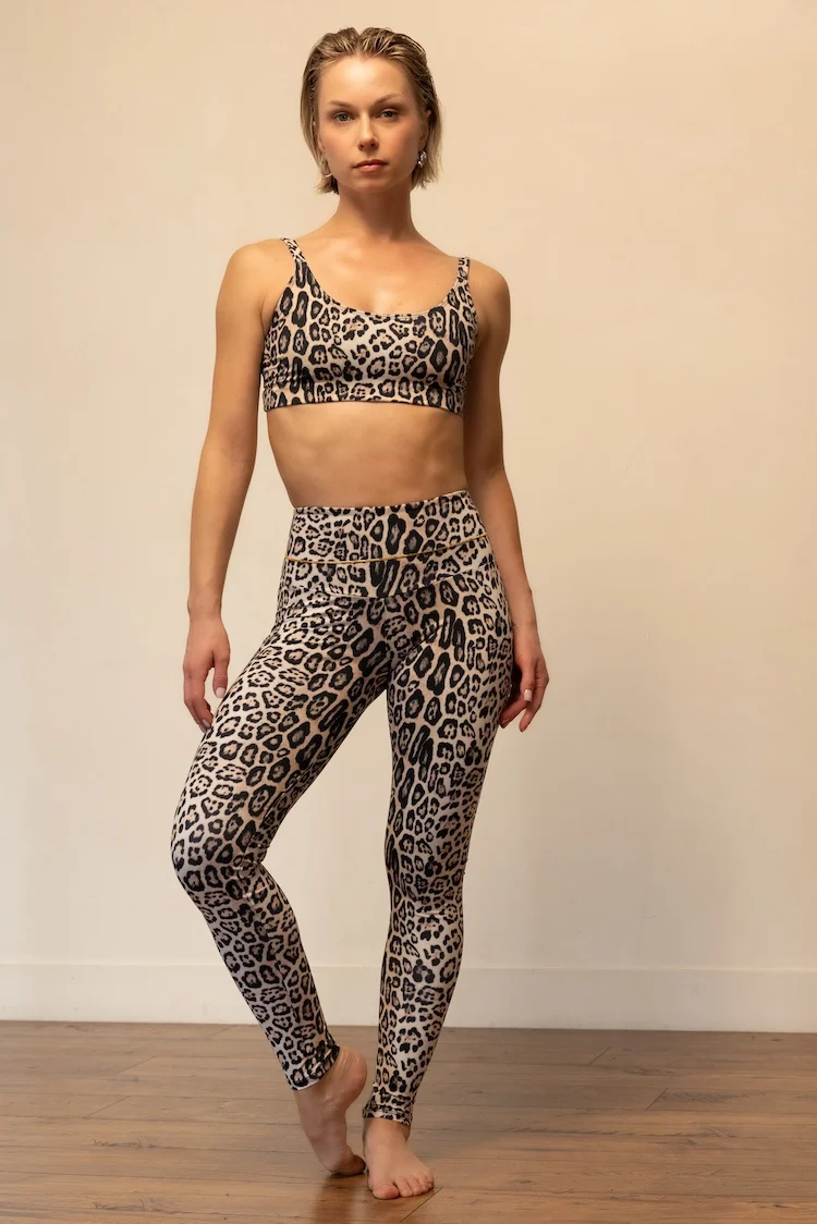 Onzie Hot Girl Leggings - Leopard-2