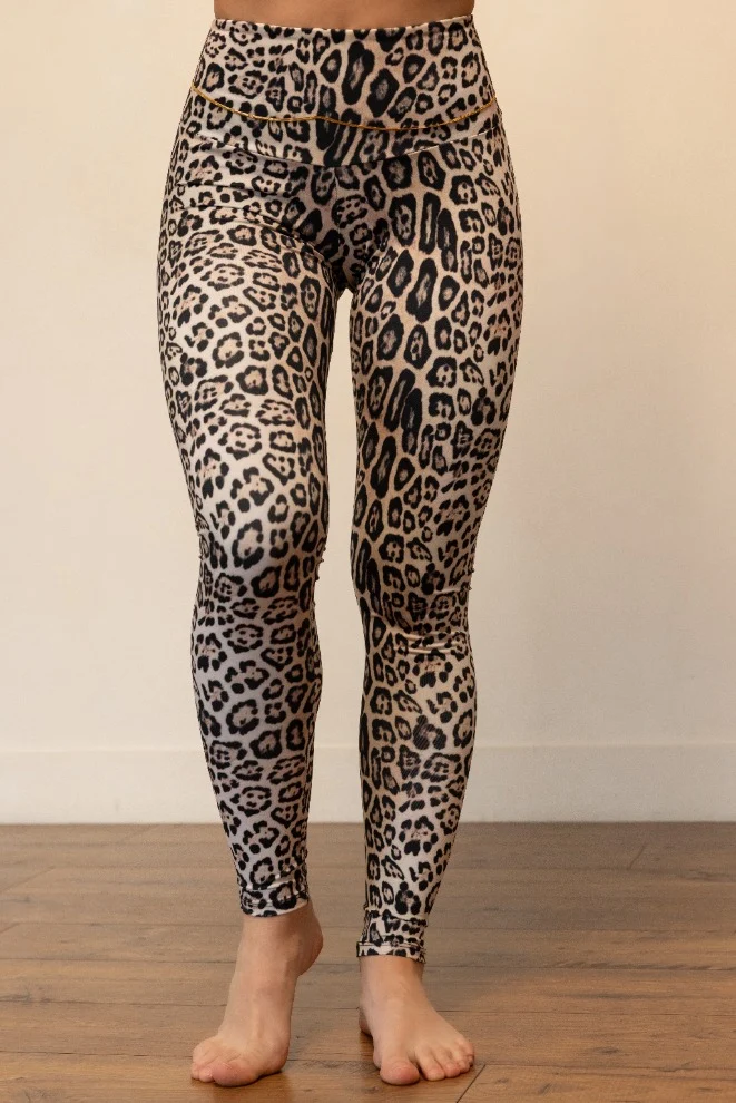 Onzie Hot Girl Leggings - Leopard-1