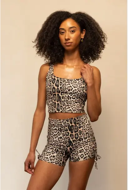 Onzie La Coqueta Shorts - Leopard