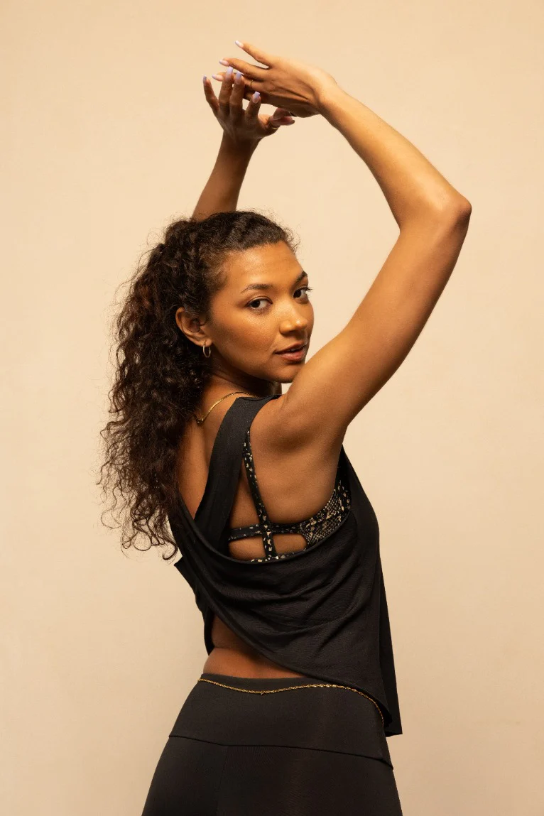 Onzie Pura Vida Top - Black-2