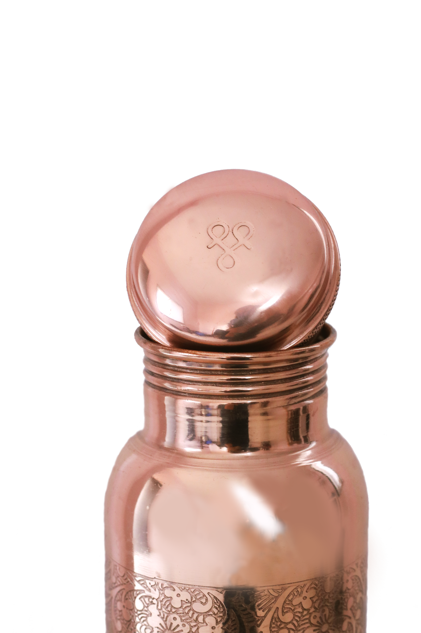 Forrest & Love Copper Drinking Bottle 900ml - Engraved-2