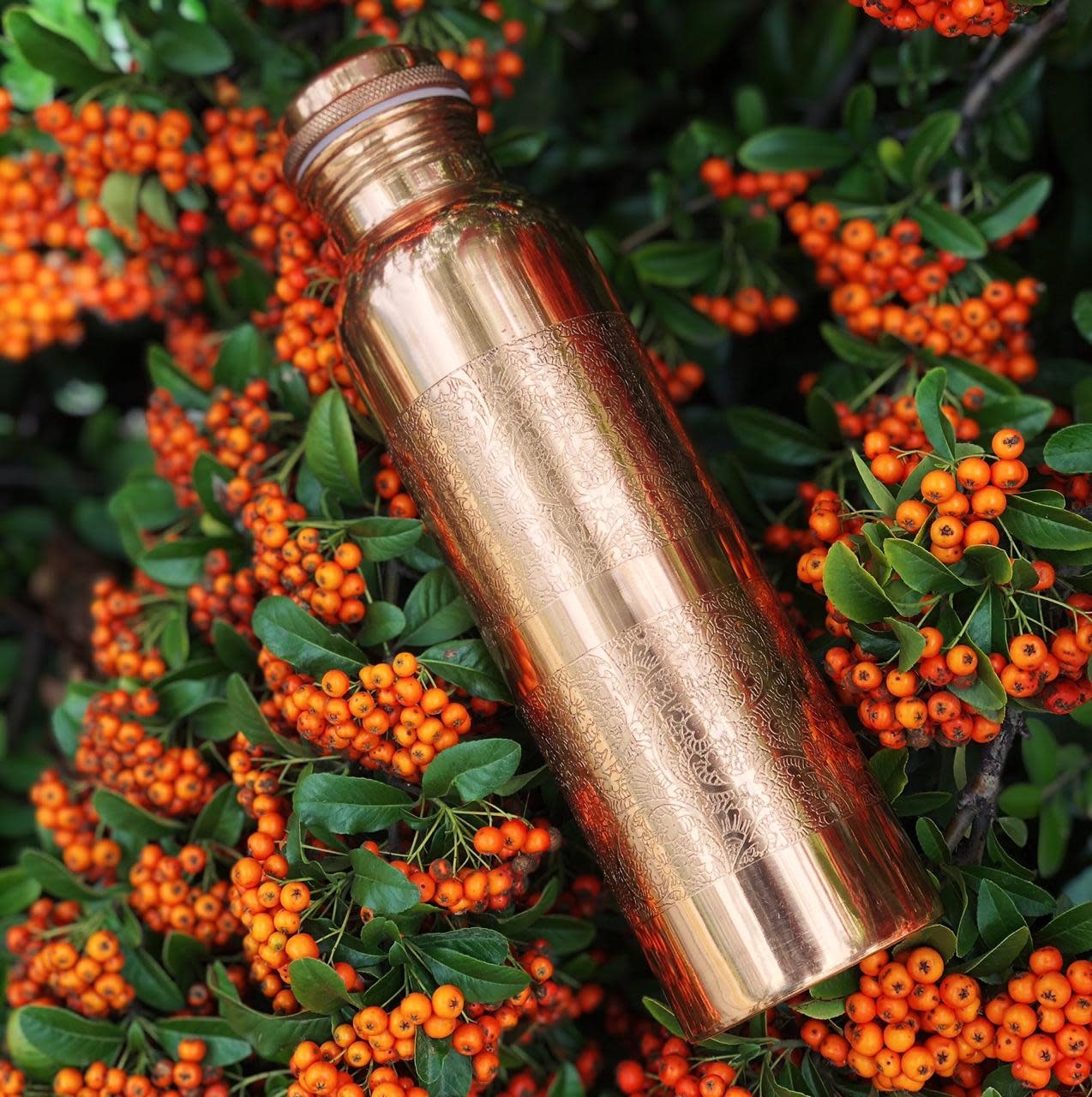 Forrest & Love Copper Drinking Bottle 900ml - Engraved-6
