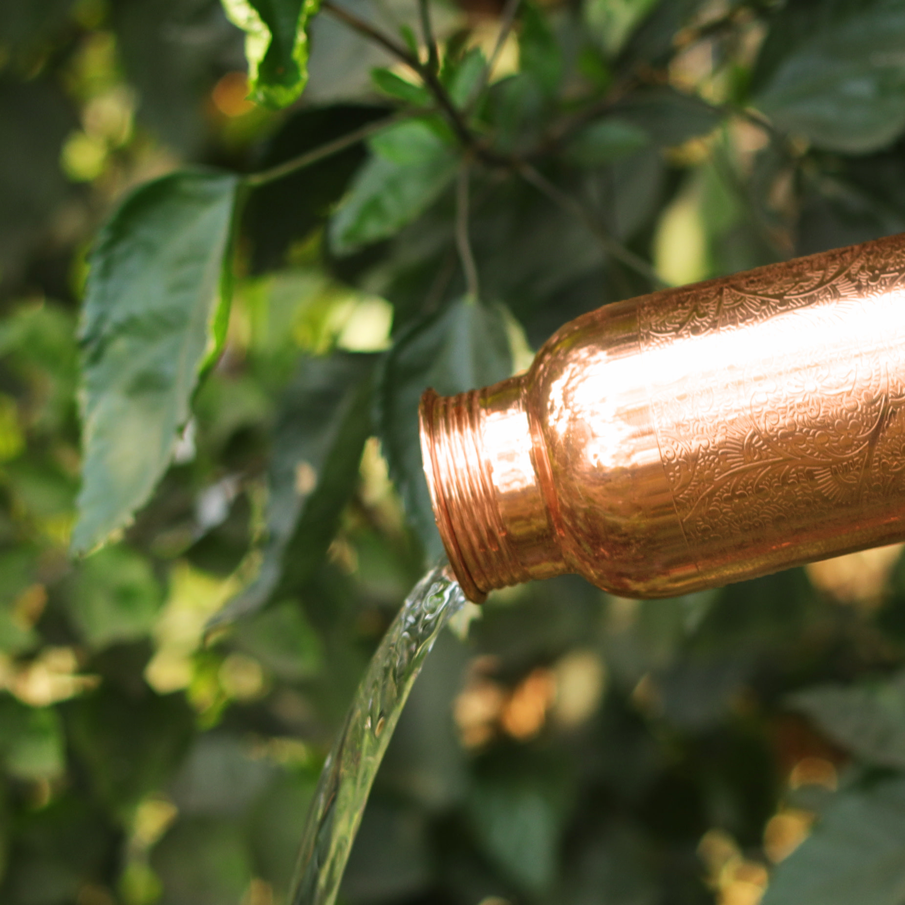 Forrest & Love Copper Drinking Bottle 900ml - Engraved-7