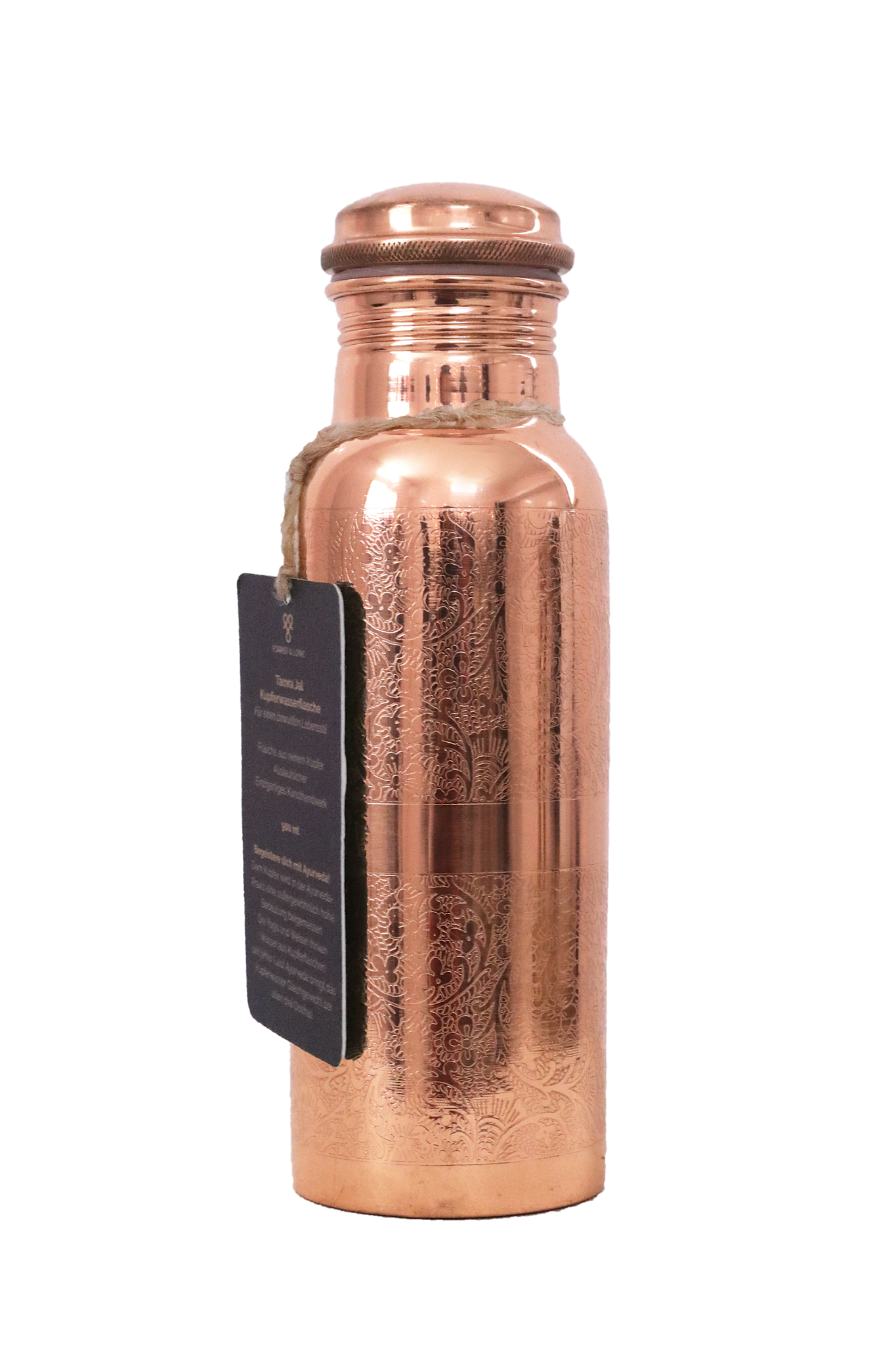 Forrest & Love Copper Drinking Bottle 600ml - Engraved-1