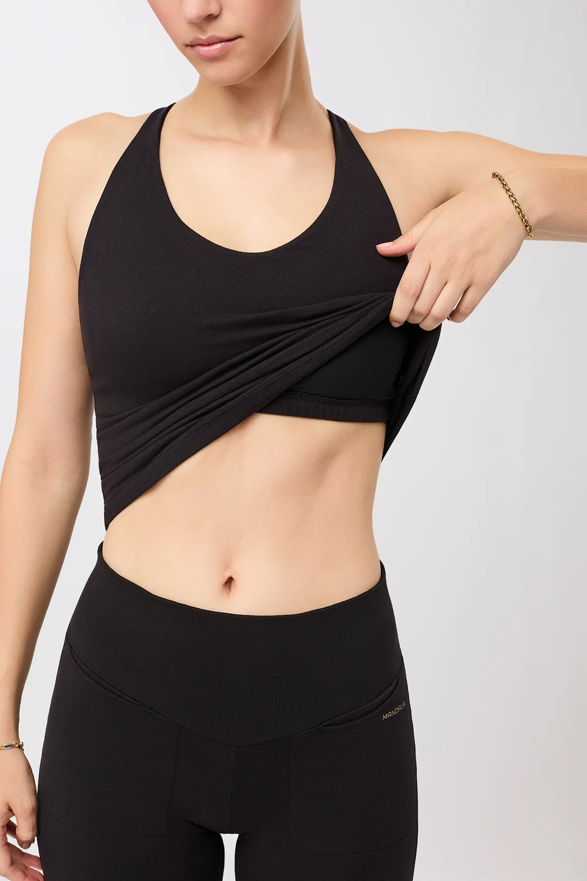 Mandala All Sports Top - Black-3