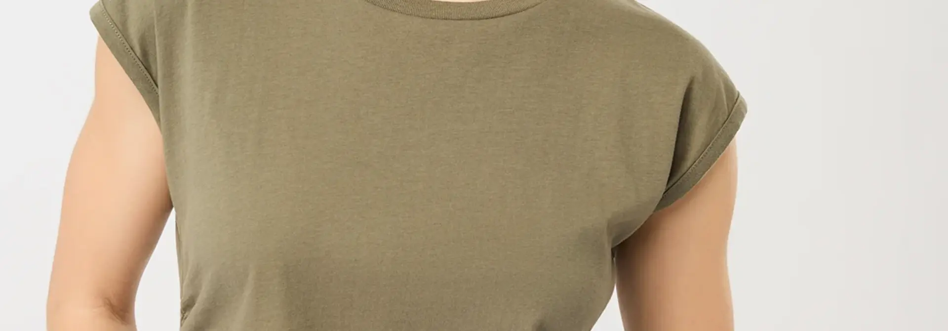 Mandala Side Ruffled Top - Khaki