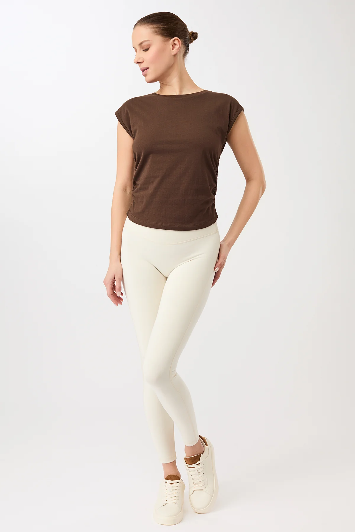 Mandala Side Ruffled Top - Wilderness-3